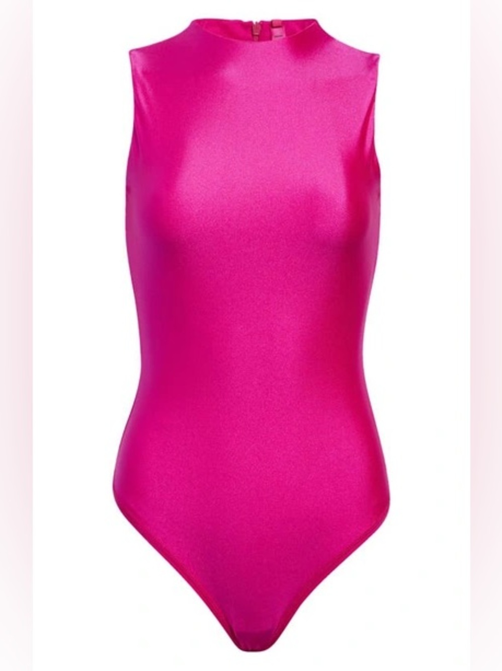 Skims fuchsia disco sleeveless bodysuit XS nwot 41